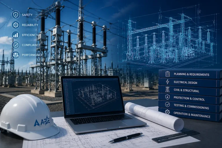 Substation Design Engineering: Complete Technical Guide 2025 | APE